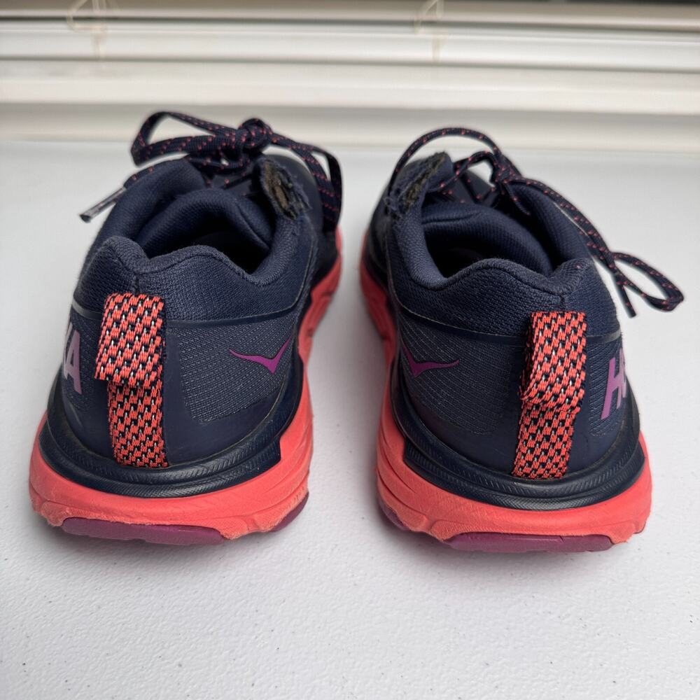 Hoka One Challenger ATR 6 Blue Hiking Trail Running Shoes Women's 8 Blue Coral - Picture 5 of 11